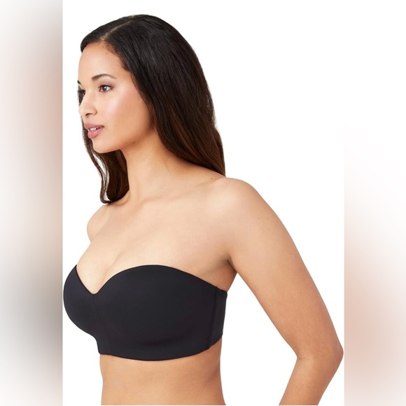 NWT New Wacoal Black Staying Power Strapless Convertible Bra Size 34C - Picture 2 of 8